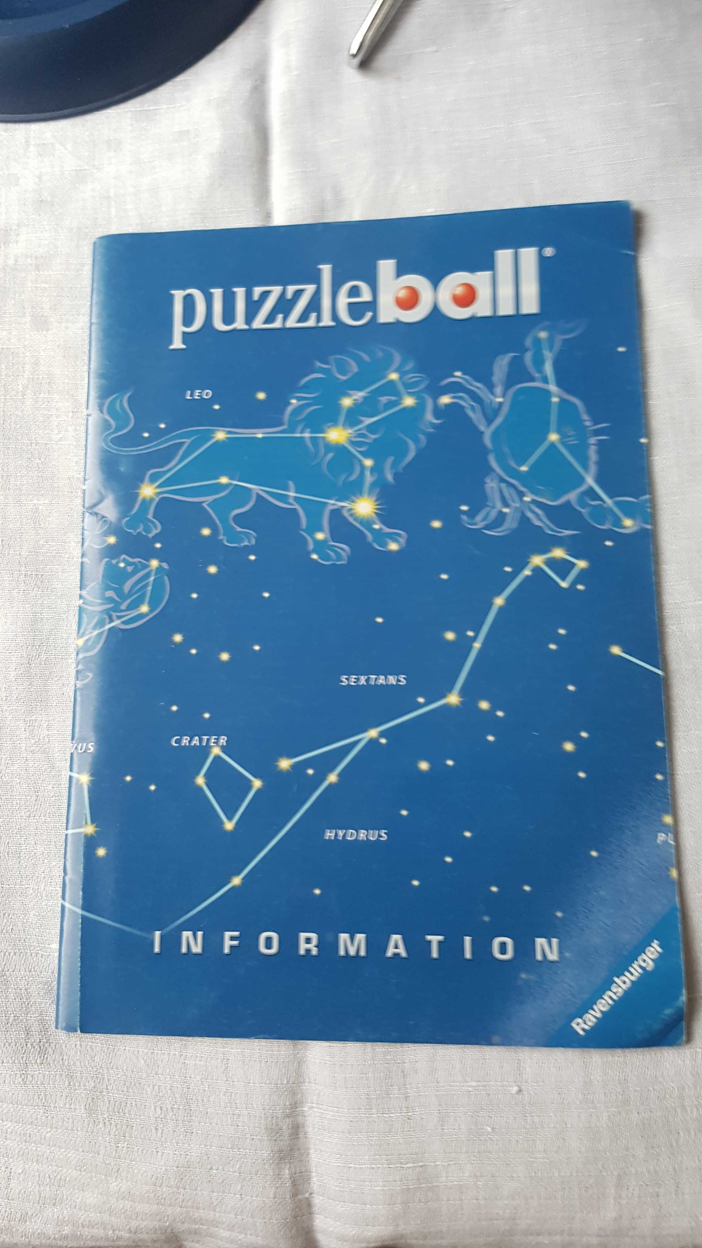 puzzleBALL  globul astronomic. Astri sunt fosforiscenti