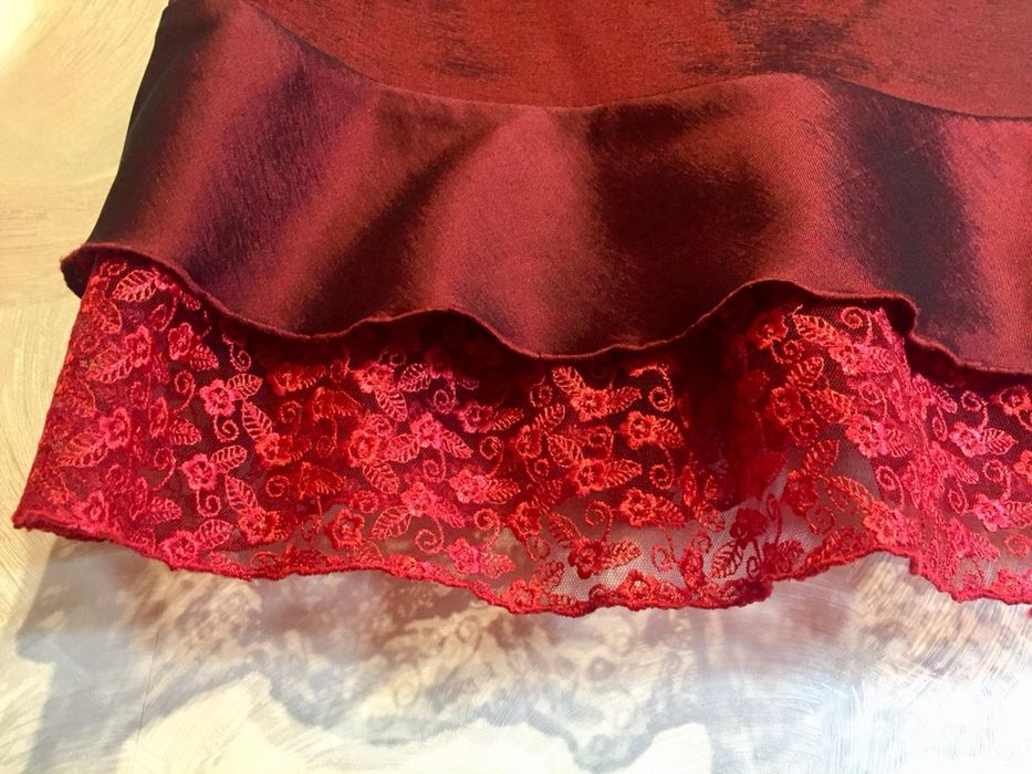 Rochie-compleu de ocazie/nunta/nasa, rosie