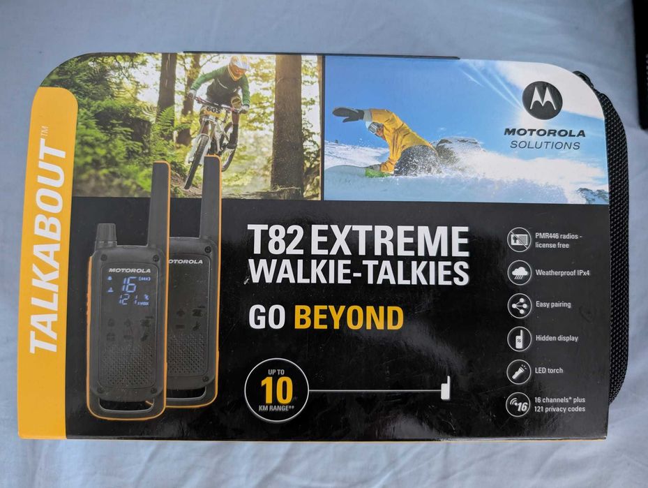 Statie radio PMR portabila Motorola TALKABOUT T82 Extreme set cu 2 buc