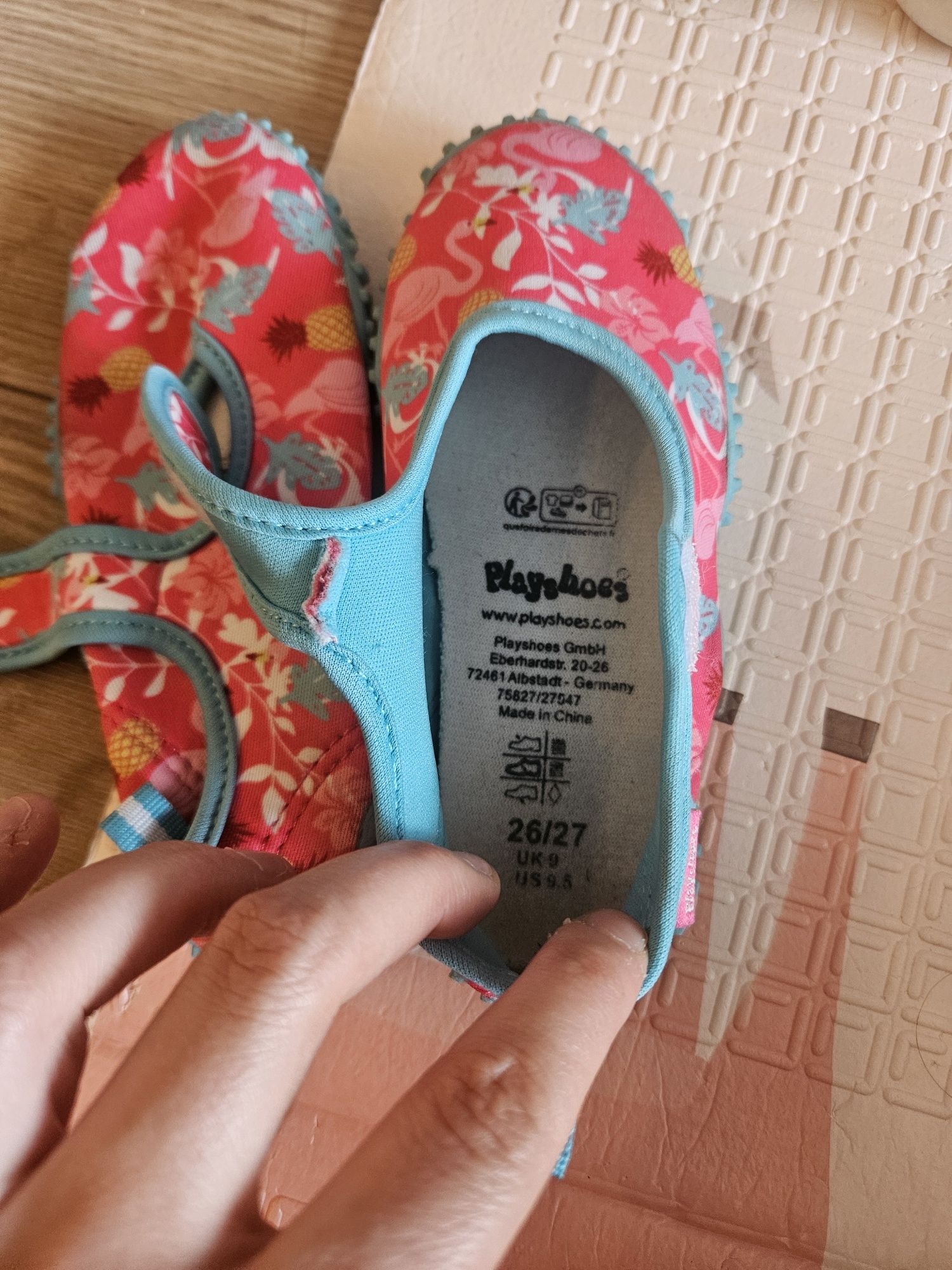 аква обувки playshoes