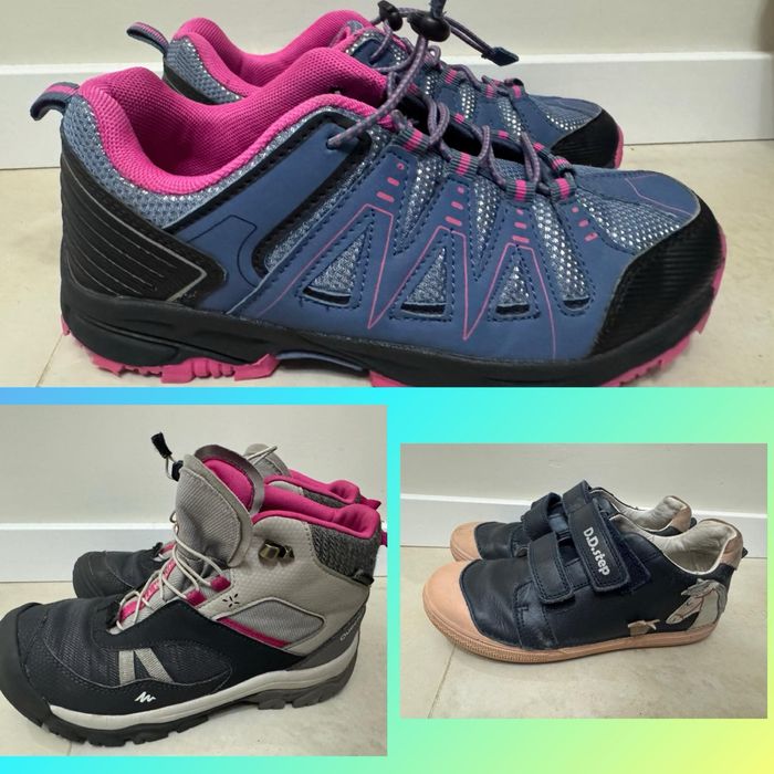 Зимни/есени обувки сникърси за момиче 35н.