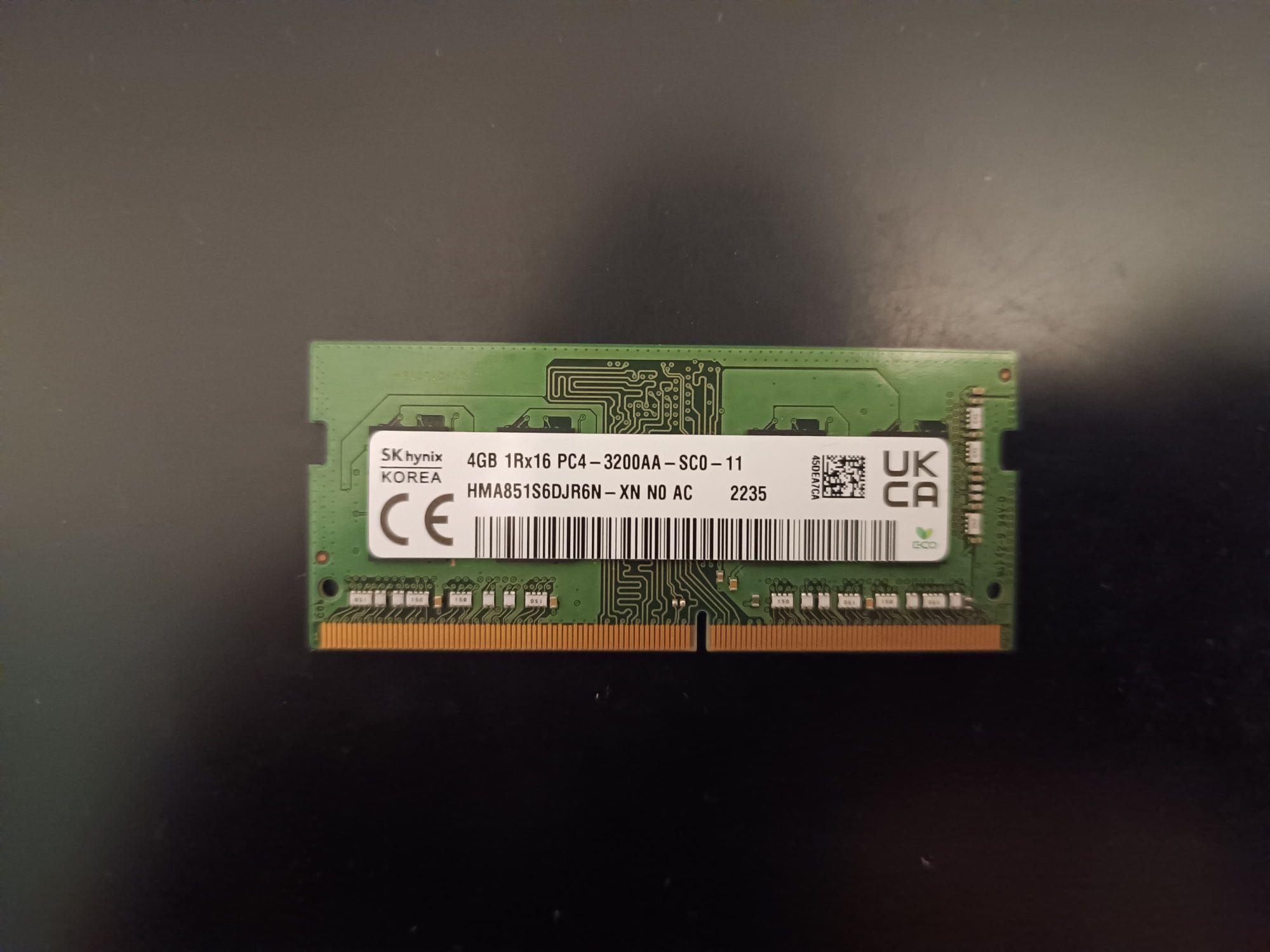 ОЗУ 4GB DDR4 3200MHz для ноутбука