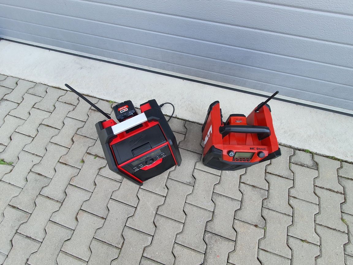 Radio Hilti RC 4/36 DAB/Milwauke M18 RC   Radio/Camping/Santier/Plajă