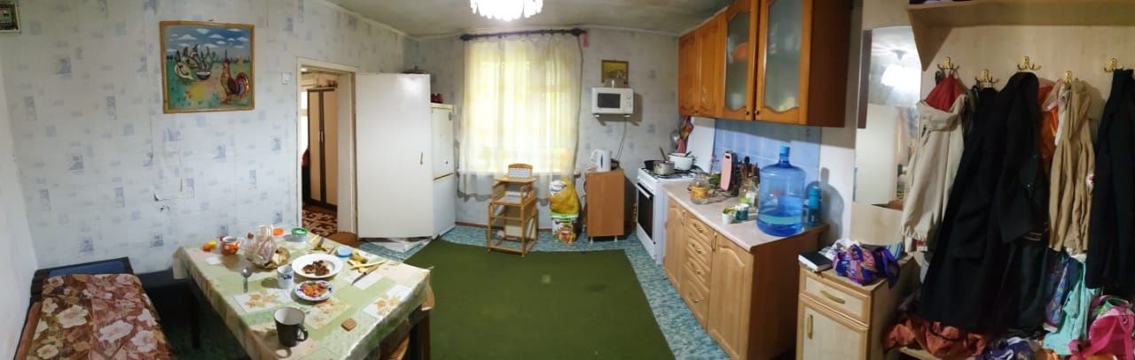 Тёплый дом на срубе,  по докам кирпичный