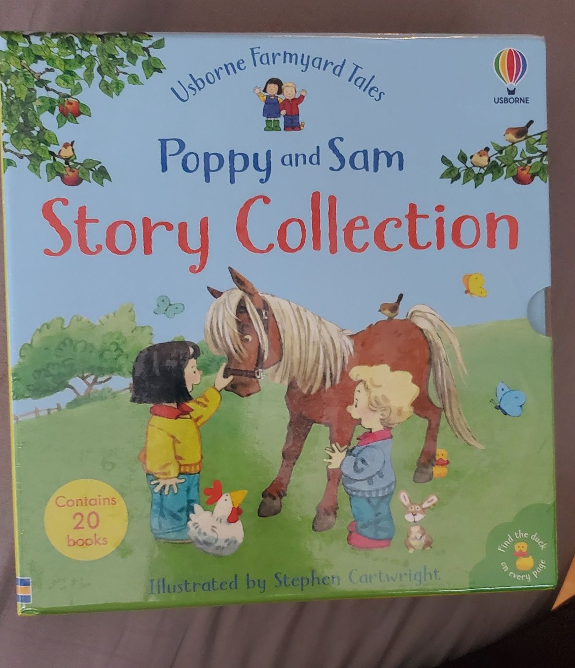 Set 20 de carti în engleză Usborne Poppy and Sam