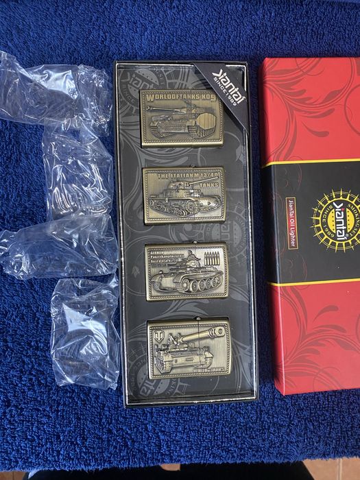 Bricheta. Set Brichete Metalice gen Zippo in cutie.