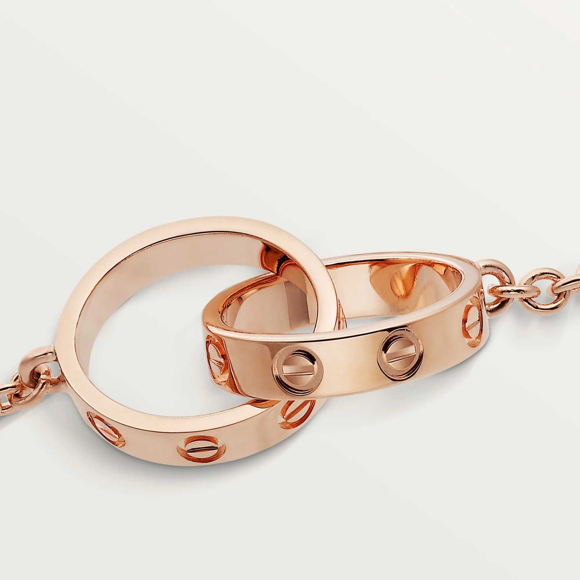 CARTIER Love Rose Gold Chain Мъжка / Дамска Гривна