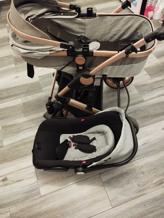 Căruț bebe 3 in 1