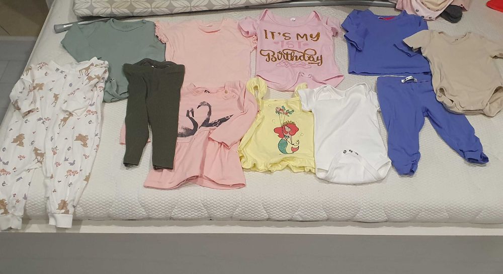 Бебешки дрехи запазени по 1 лв маркови
