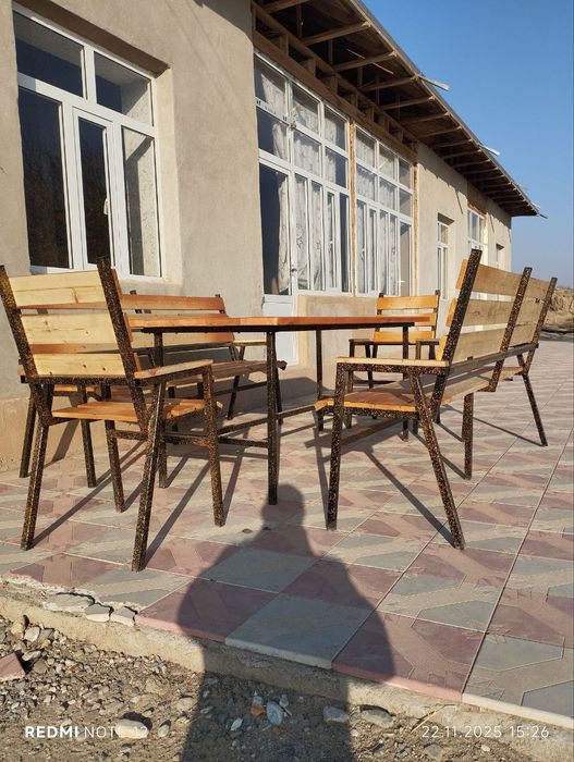 10 kishilik stol stullar