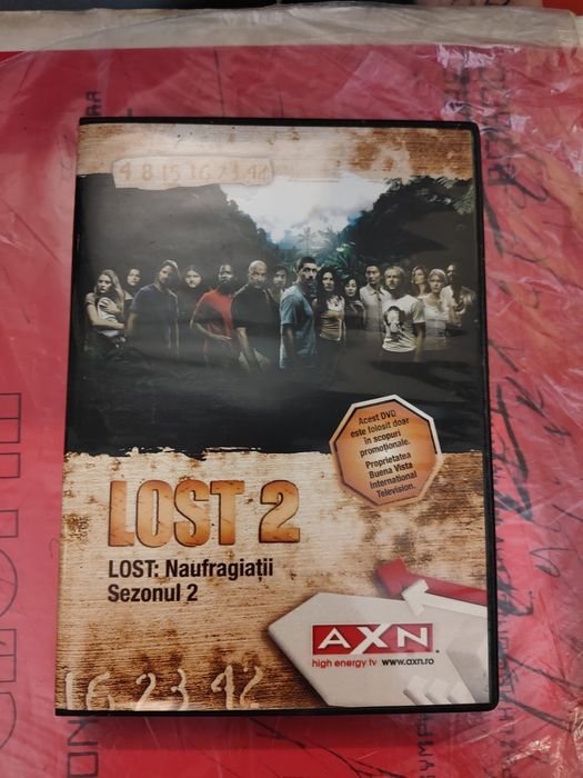 Vând dvd uri Naufragiații/Lost