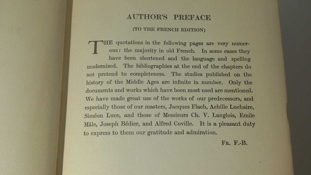 Стара книга - The Middle Ages - Fr. Funck-Brentano 1926