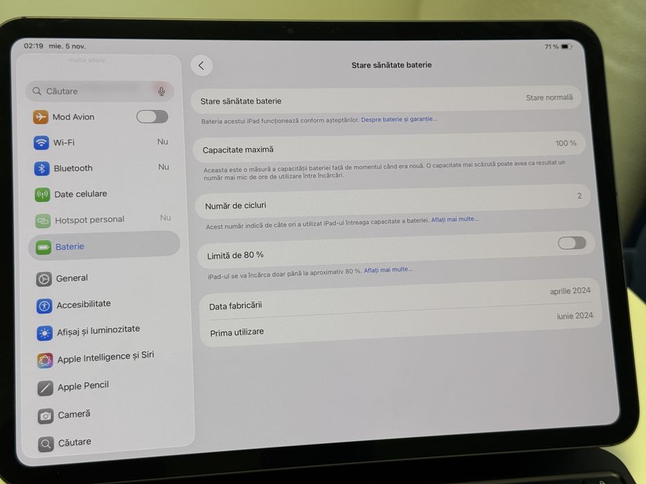 Apple iPad Pro 11" (2024), 512GB, Wi-Fi, Standard glass, Space Black