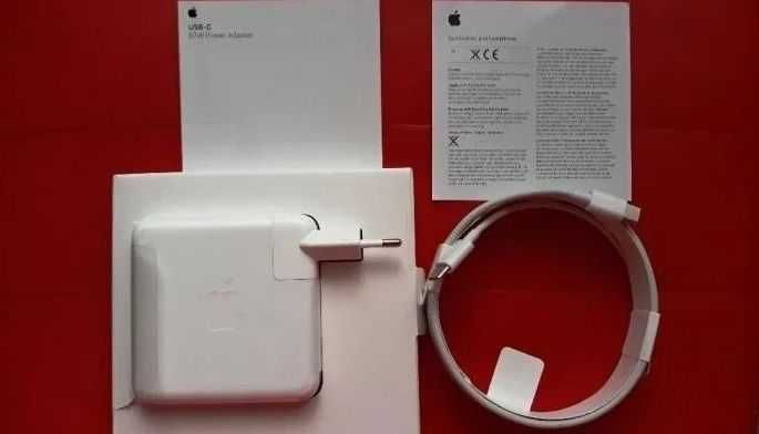 Incarcator priza +Cablu USB-C 87W ORIGINAL Apple Macbook Pro 15" A1708
