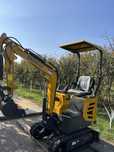 Miniexcavatorul Berger Kraus 900 AS