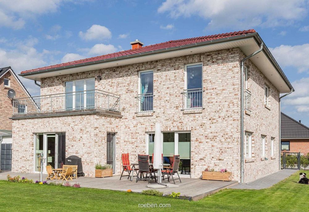 Кирпич ручной формовки, Германия. Полнотелый - 240x115x71. Цена за шт.