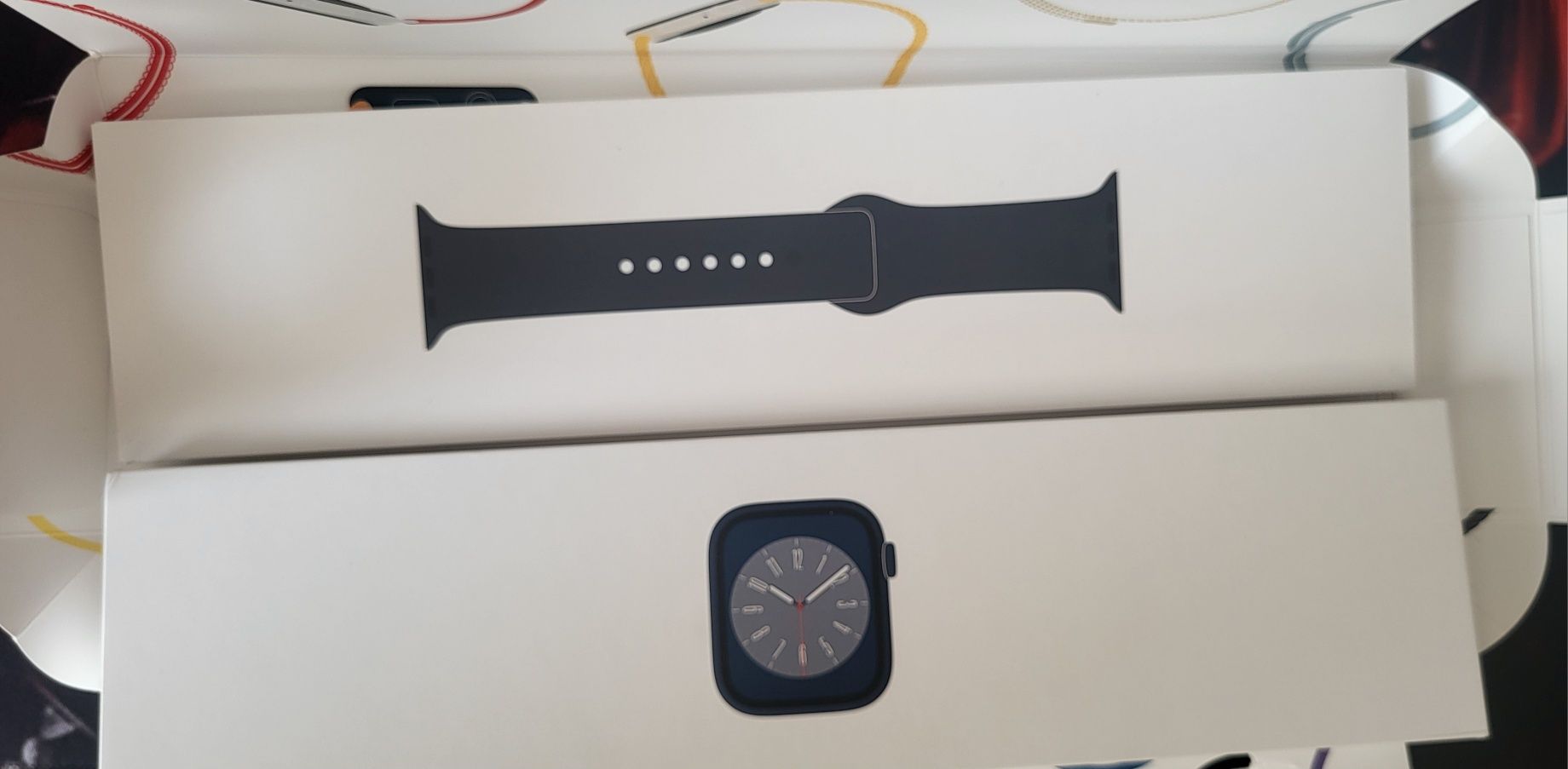 Iwatch 8 45mm midnight aluminium