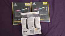 Memorie CORSAIR Vengeance RGB, 16 GB (2x 8 GB) DDR4, 3200MHz CL16