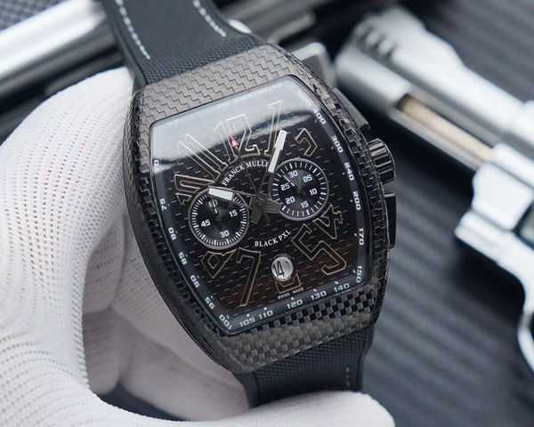 Мъжки часовник Franck Muller Vanguard V45 с кварцов механизъм