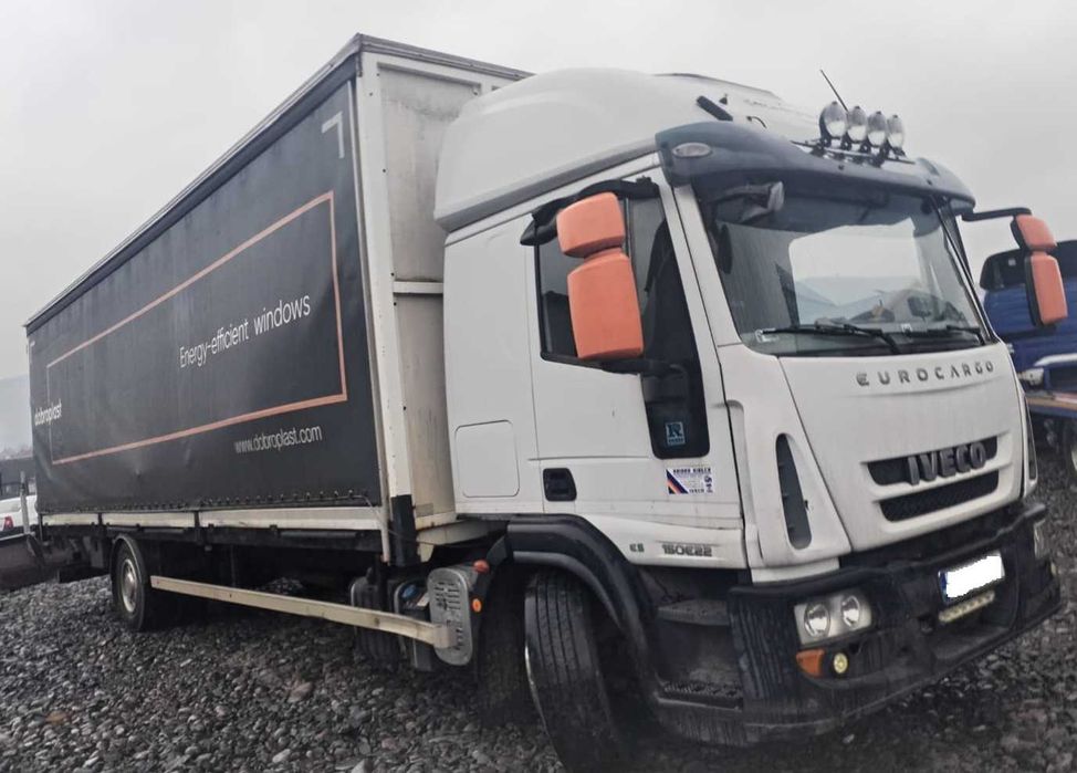Iveco 150E22 ,2010 , prelata role 9,6m , 15t
