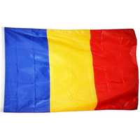 drapel steag TRICOLOR ROMANIA 180X120CM CANADA poliester 100%