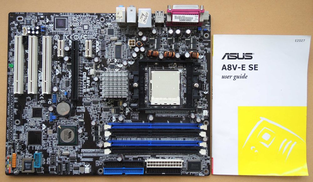 ASUS A8V-E SE REV.1.03 VIA K8T890 Socket 939 + Manual Testat