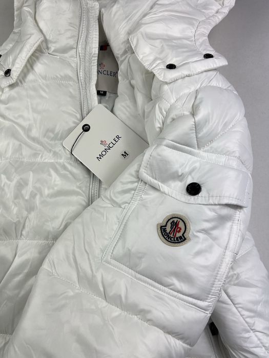 Moncler Бяло яке Unisex - Top Quality