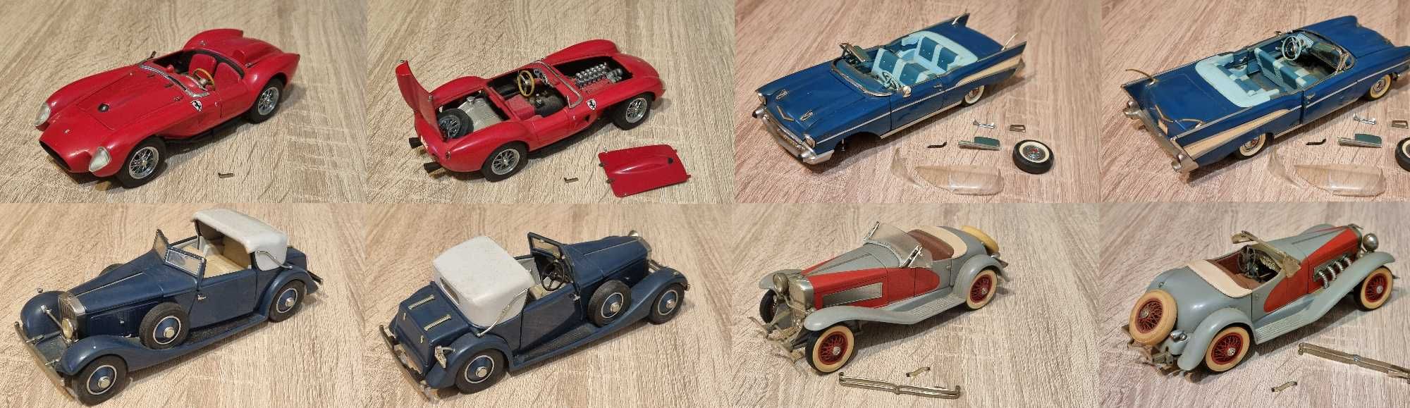 авто модели със забележки в 1/24 Danbury Mint, Revel, Bburago, Maisto