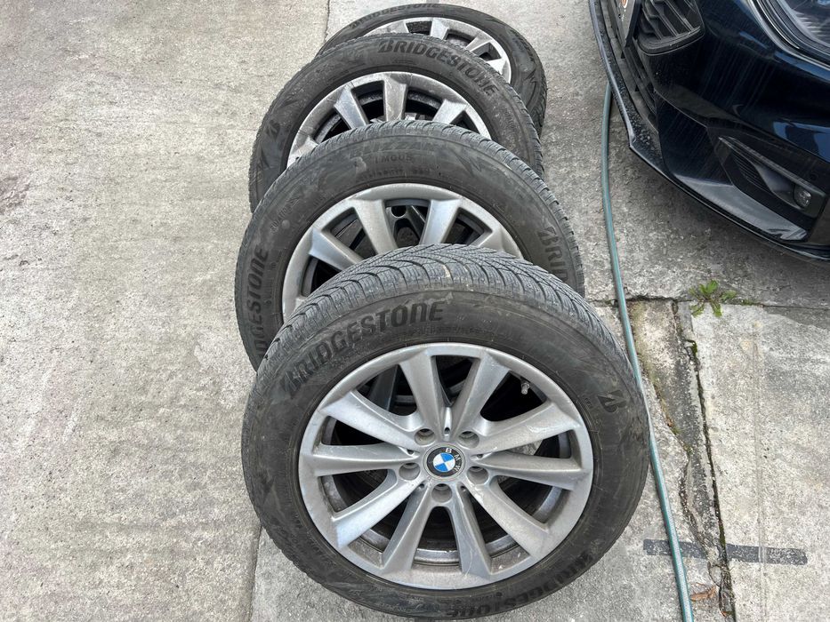 Продавам джанти със зимни гуми и датчици за БМВ/BMW Серия 5/F10/F11!