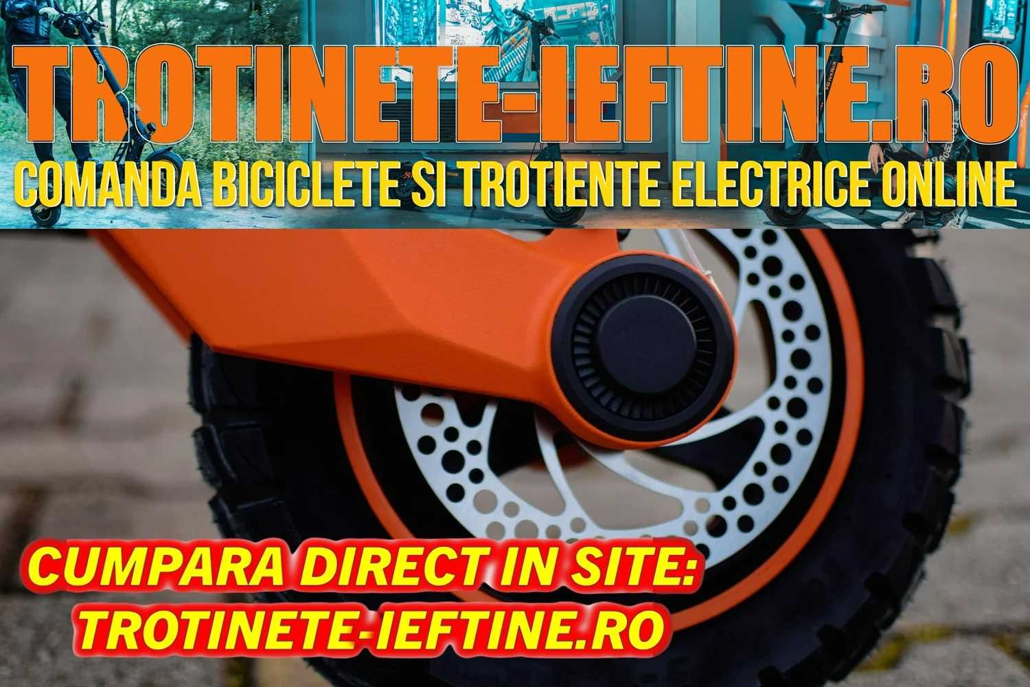 Trotineta Electrica KuKirin G3 - Originala, Noua, Off-road, Sigilata