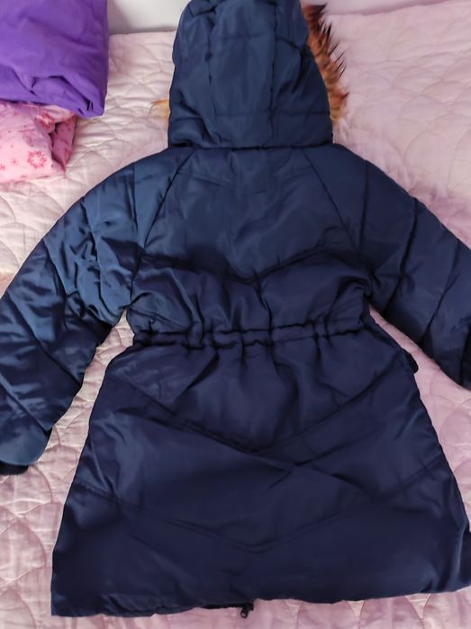 Зимно яке за момиче 122см