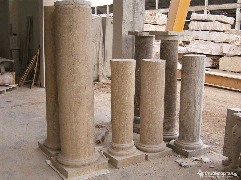 Изделия натурального камня капитель, колонна, балясина, перила и др