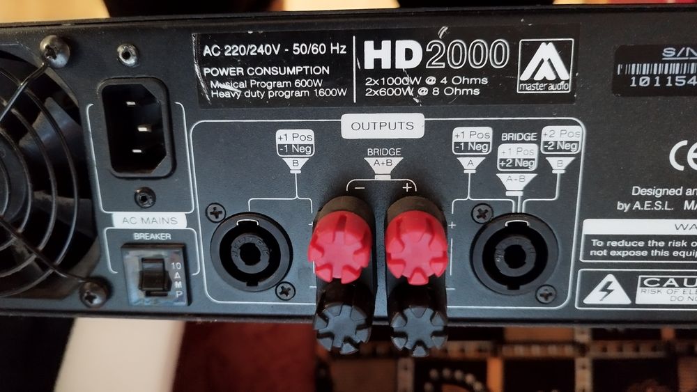 Amplificator - putere Master Audio