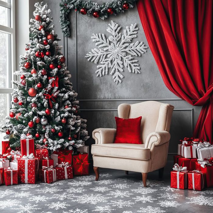 Бърз изработка! Коледни Фонове за домашна фотосесия или фотостудио