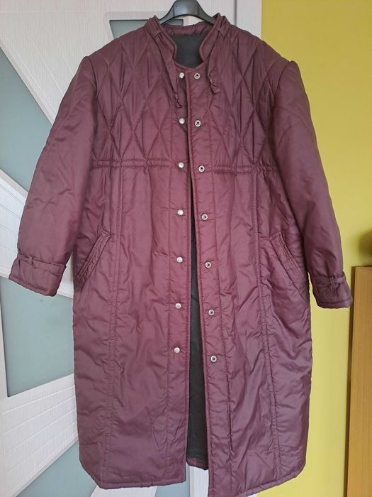 Дамско зимно дълго палто манто голям размер 2XL/3XL