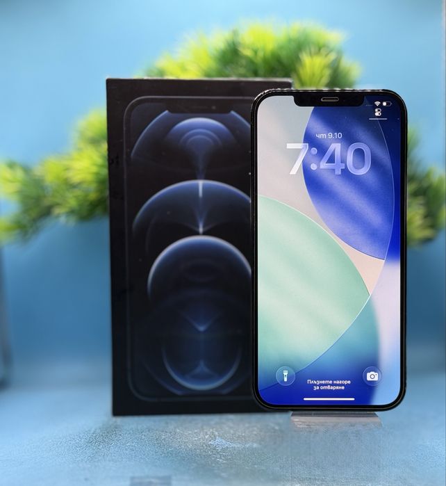 Apple iPhone 12 Pro Max, 128GB, 5G, Pacific Blue