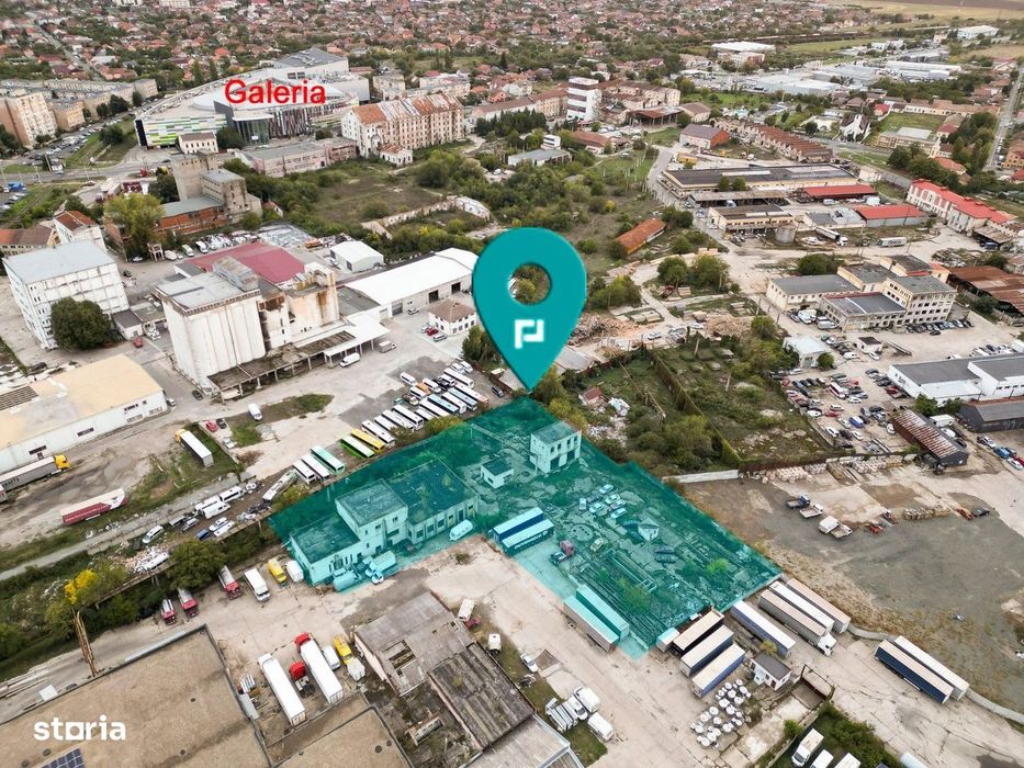 Oportunitate! Clădiri industriale cu teren 6820mp pe strada Poetului,