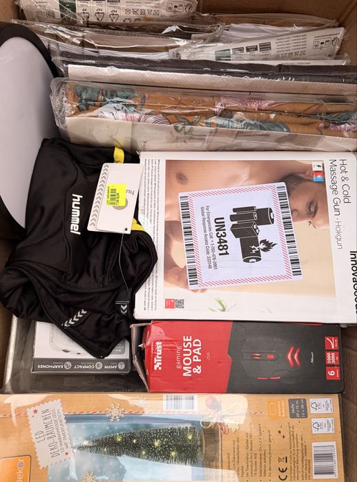 Микс стока Амазон на кашон 50-60броя артикули от amazon