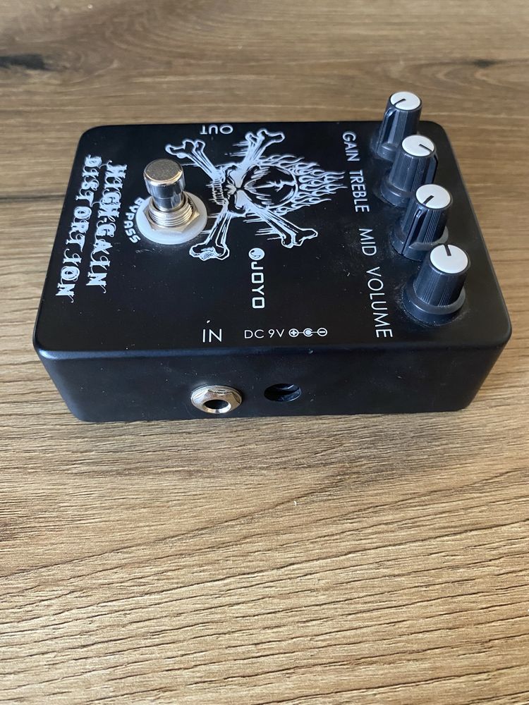 Ефект за китара Joyo high gain distorsion + захранващ адаптер