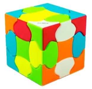 Fluffy cube в стиле кубика Рубика 3х3