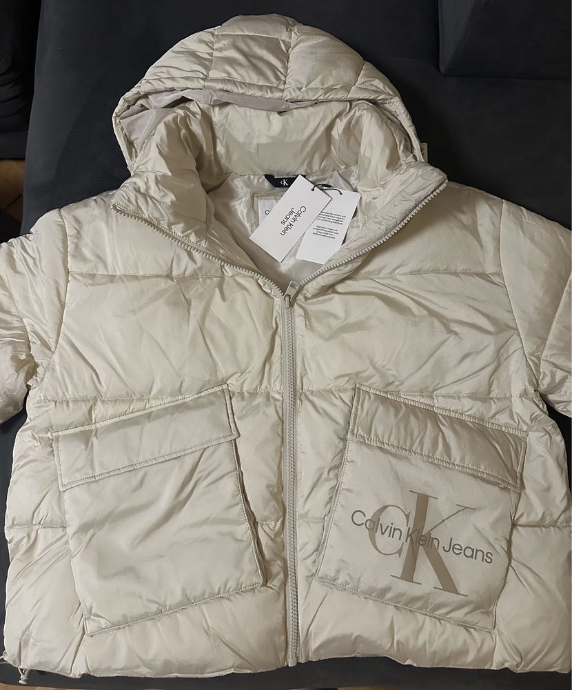 Дамско яке Calvin Klein CK ново oversized