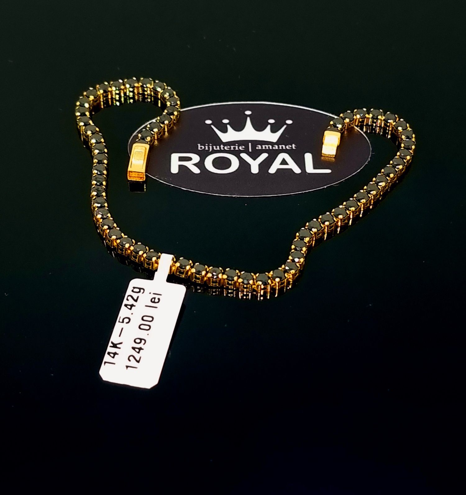 Bijuteria Royal brățară din aur 14k 5.42 gr