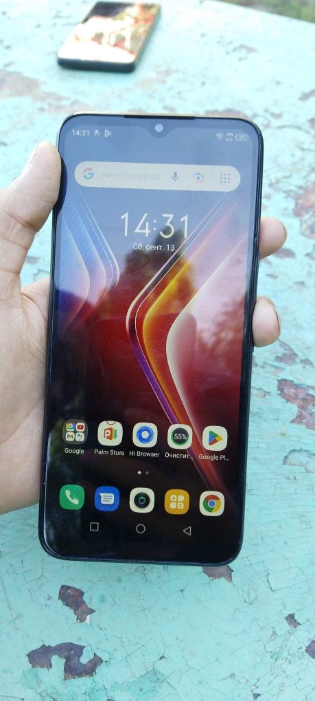 Infinix HOT 10i  идеально обмен на айфон дп с моей стороны