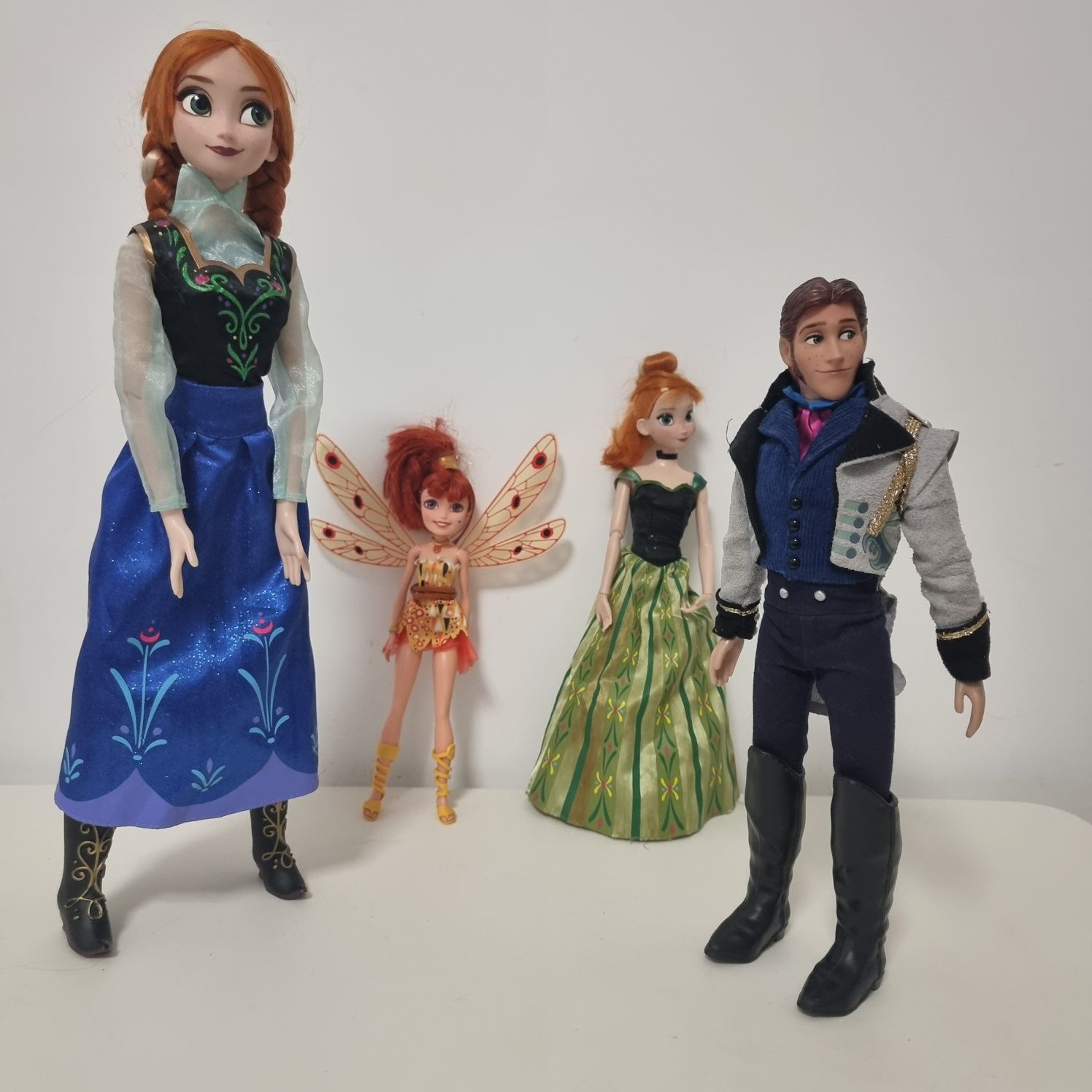 Frozen, Anna, Hans, Alba ca Zapada Mattel din 1966, Mia & Me Yuko,