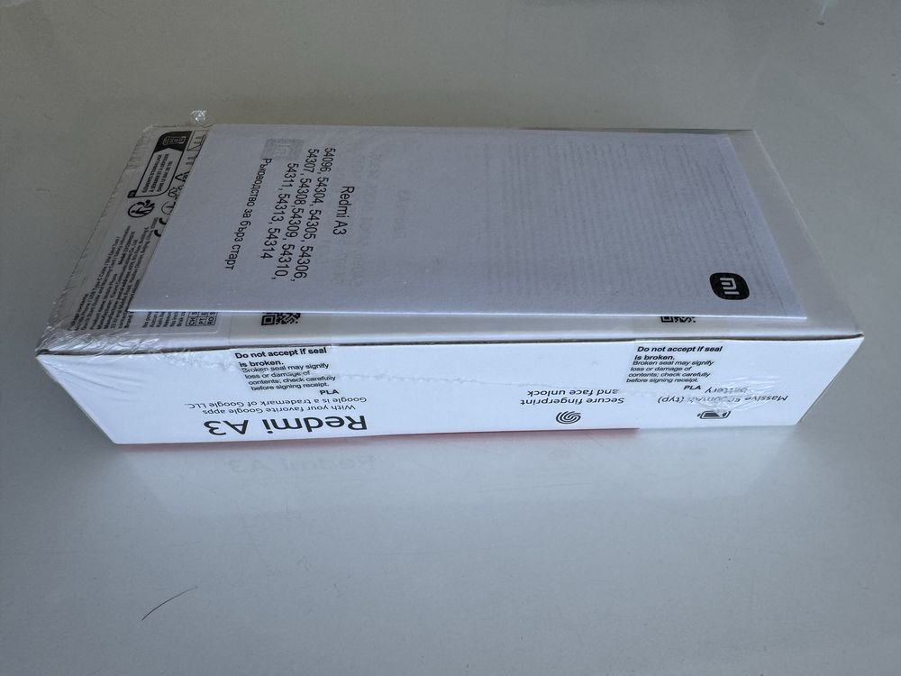 Нов неотворен Xiaomi Redmi A3 черен