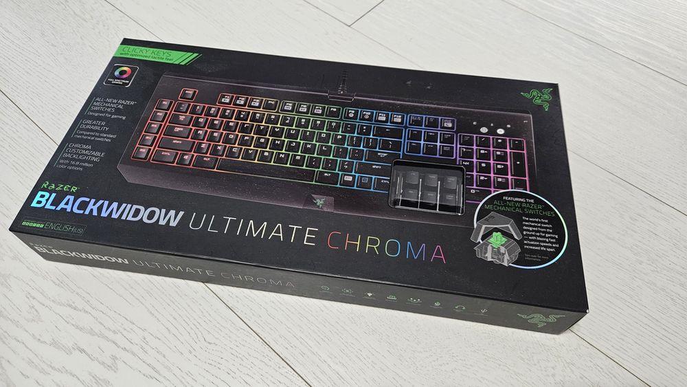 Tastatura Gaming Mecanica Razer Blackwidow Ultimate Chroma