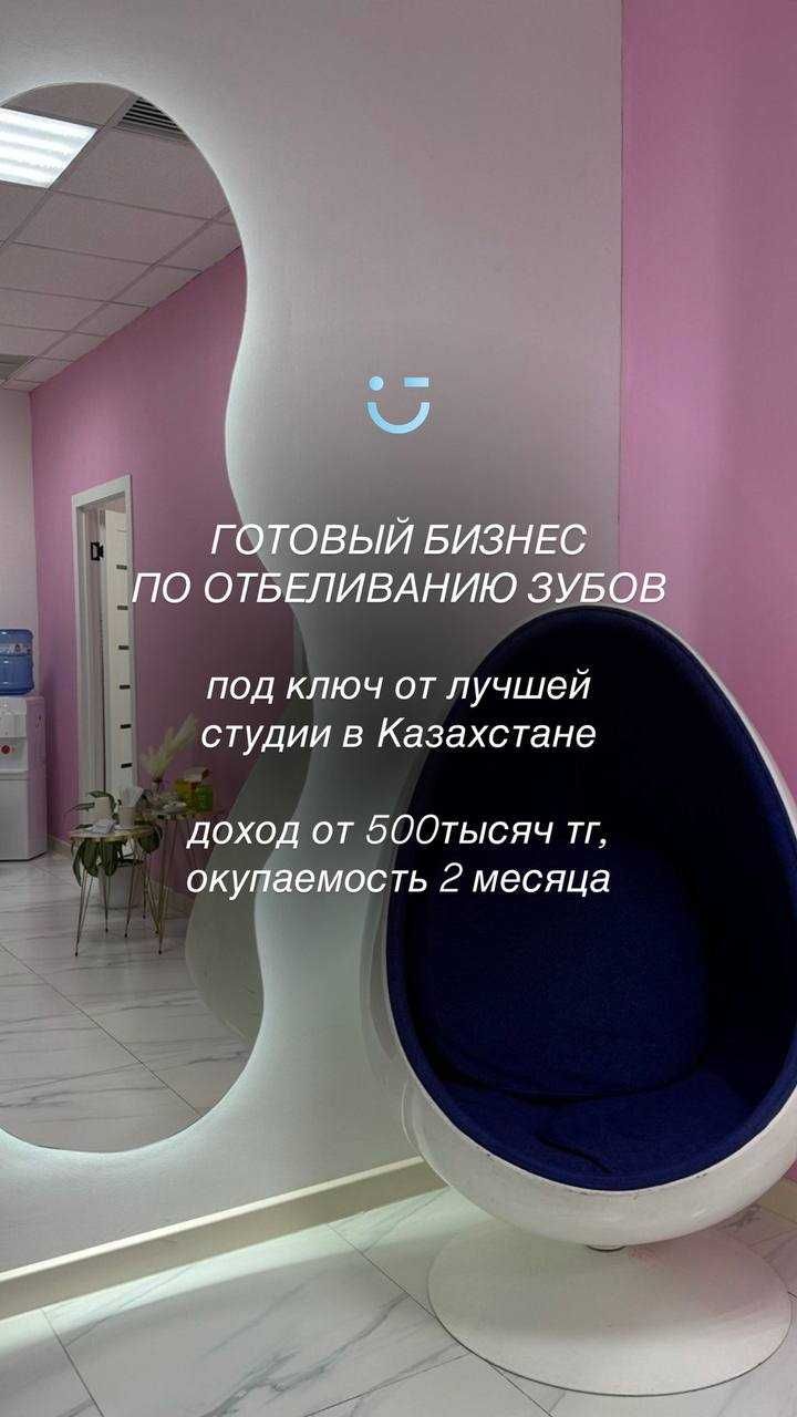 готовый бизнес отбеливание зубов