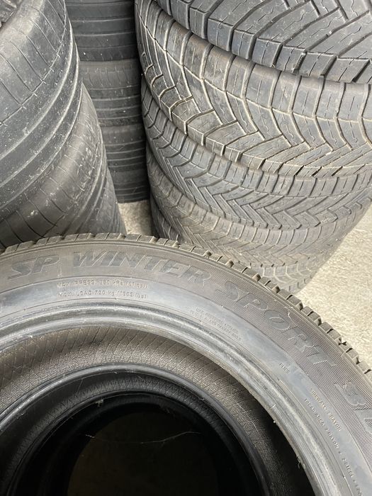 225/55/17 DUNLOP RunFlat 4бр. 6-6.5мм