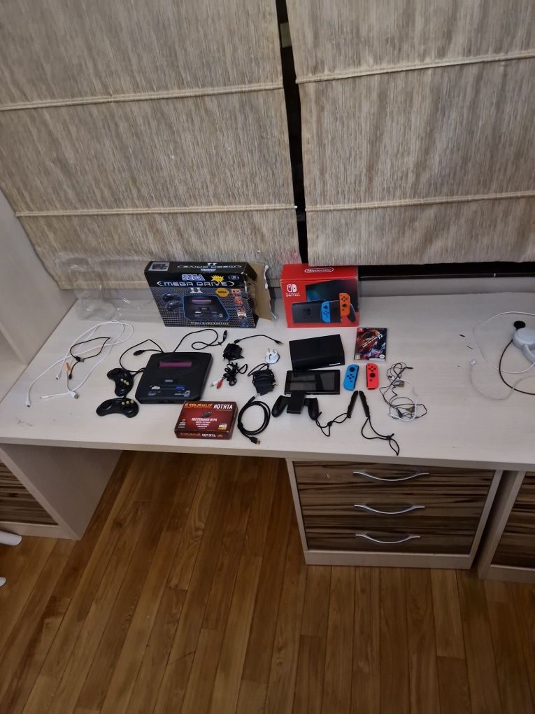 Обмен Switch 1 + Mega Drive 2 с доплатой на Switch 2 (срочно)