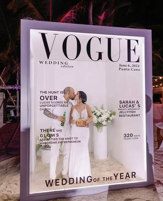 Decoruri evenimente | Panou Vogue, bannere tematice |